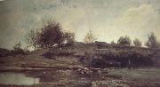 Charles Francois Daubigny The Lock at Optevoz (nn03) Spain oil painting artist